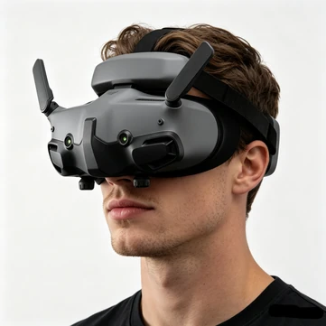 DJI Goggles 3 5.8GHz FPV Goggles MicroOLED 1920x1080 100Hz Real View PiP 4K 60FPS DVR 44° FOV 512GB SD Compatible with DJI Neo Drone Avata 2 DJI O4 O3Air Unit for FPV Drone Racing