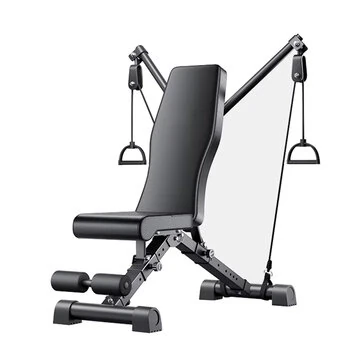 Bominfit Fitness Bench 300KG Capacity Adjustable Backrest 7 Gears Flying Bird Arm 3 Gears Steel Tube Home Gym Multi-Functional Weight Bench