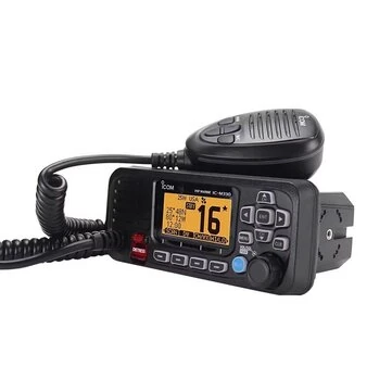IC-M330 IC-M330G VHF Walkie-Talkie Marine Transceiver 25W With GPS IPX7 Waterproof Over 10KM Range Compact Lightweight Aluminum Alloy Clear Audio Backlit LCD Communication Radio