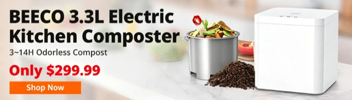 BEECOO 3.3L Electric Kitchen Composter