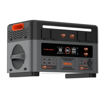 [EU Direct] Blackview OSCAL PowerMax 2400 SE PM2400SE Portable Power Station 2016Wh LiFePO4 2400W 4800W Peak Solar Generator For Home RV Emergency Outdoor Off Grid