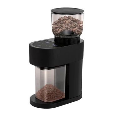[EU Direct]NovuLife 140W Electric Coffee Grinder With 48mm Conical Burr 60 Adjustable Settings 250g Bean Capacity Antistatic Burr Mill 51&58mm Portafilter Compatible