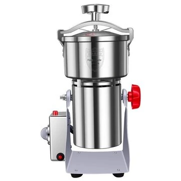 [EU Direct] NovuLife Eletric Grinder 800G Capacity Stainless Steel 0-5 Min Timer Spice Grain Herb Powder Grinding Machine