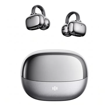 Lenovo RS103 TWS Earclips Headset Wireless bluetooth 6.0 Earphone Dual Magnetic High-amplitude Diaphragms 360° Spatial Sound 24H Playback Flexible Design Low Game Delay Touch Control E-sports Sports Headphones