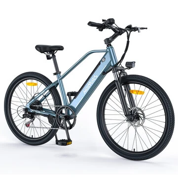 HillMiles MileTrail 1 Electric Bike, 36V 13AH Battery, 250W Motor, 26 Inches Tire, 120km Max Range, 120Kg MAX Load, Dual Mechanical Disc Brake, Front Fork Suspension, MileTrail1