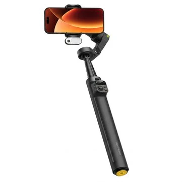 AOCHUAN Smart V3 3 Axis Gimbal Stabilizer 360° AI Face Tracking Anti Shake 1.8m Extension Pole Tripod Detachable Remote Magnetic Fill Light for Vlog Live Streaming TikTok YouTube Smartphone