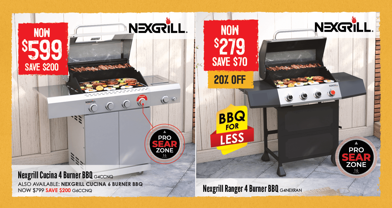 Nexgrill Range BBQs on Sale