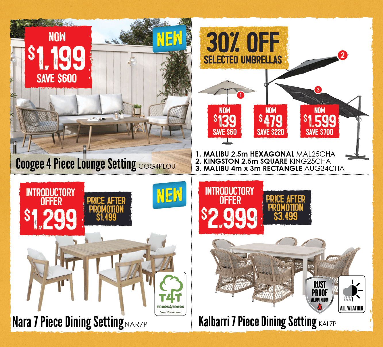 Huge Savings On Popular Furniture Ranges