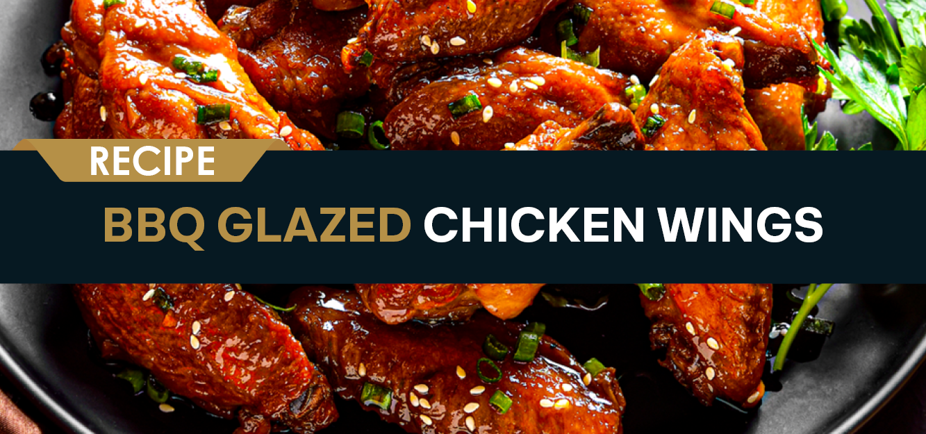 BBQ Glazed Chicken Wings Recipe