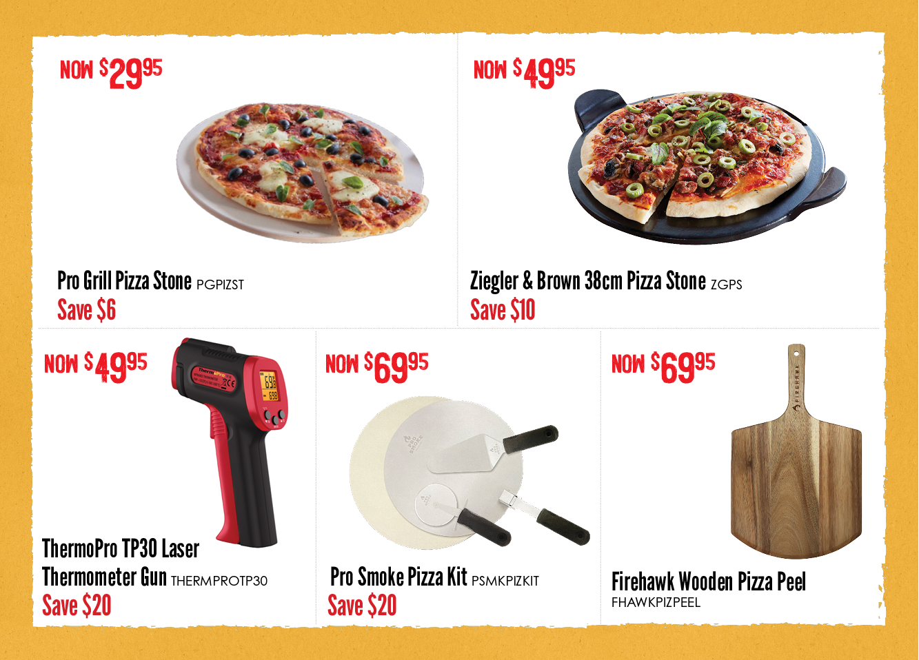 Pizza Accessories on Sale