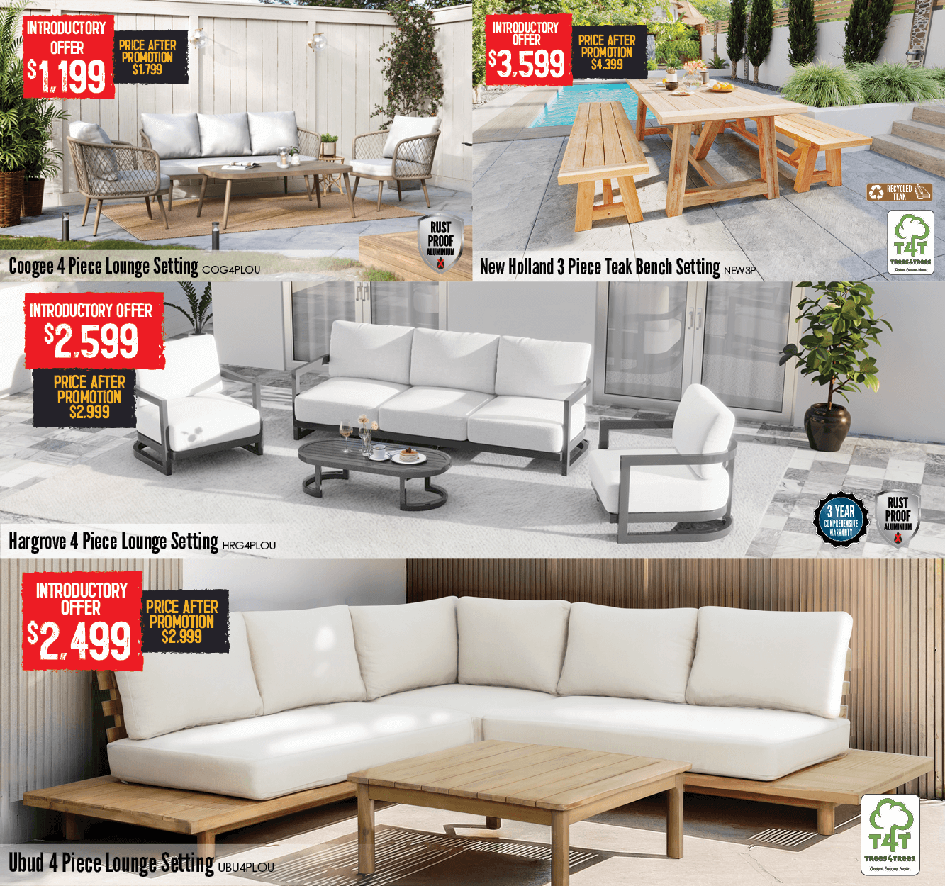 Epic New Furniture Range On Sale