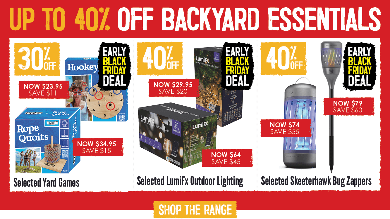 Up To 40% Off Backyard Essentials