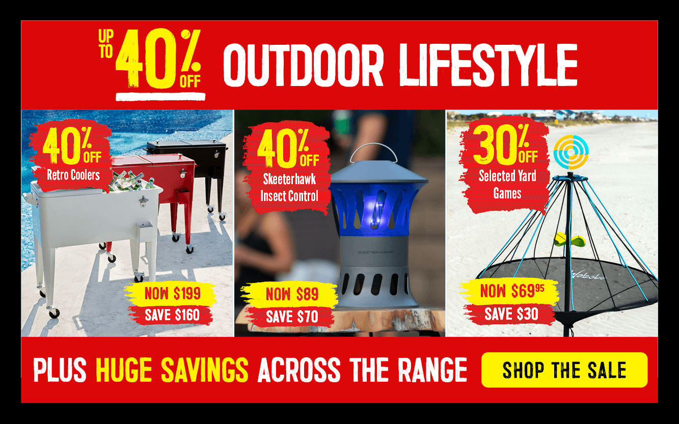 Up To 40% Off Outdoor Lifestyle