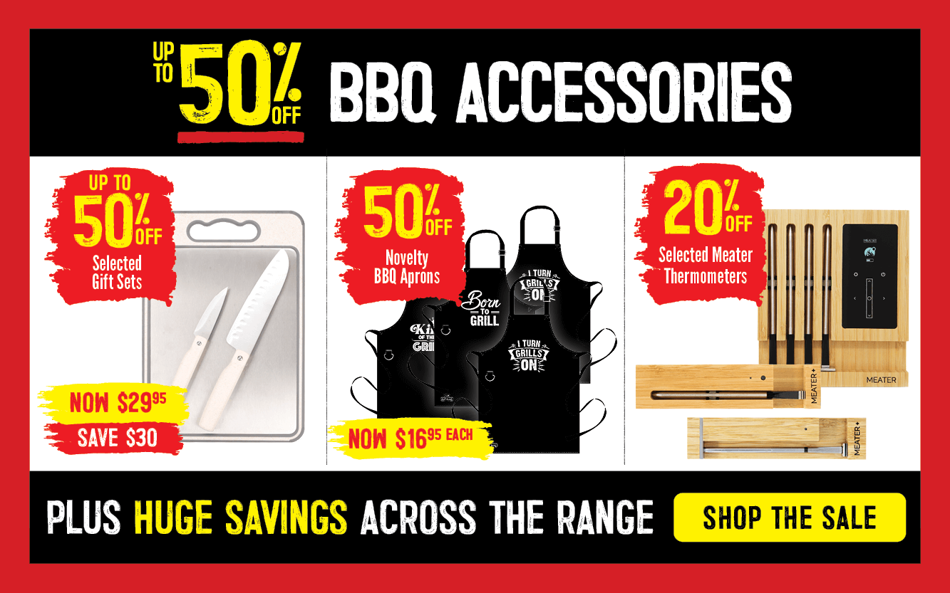 Up To 50% Off BBQ Accessories