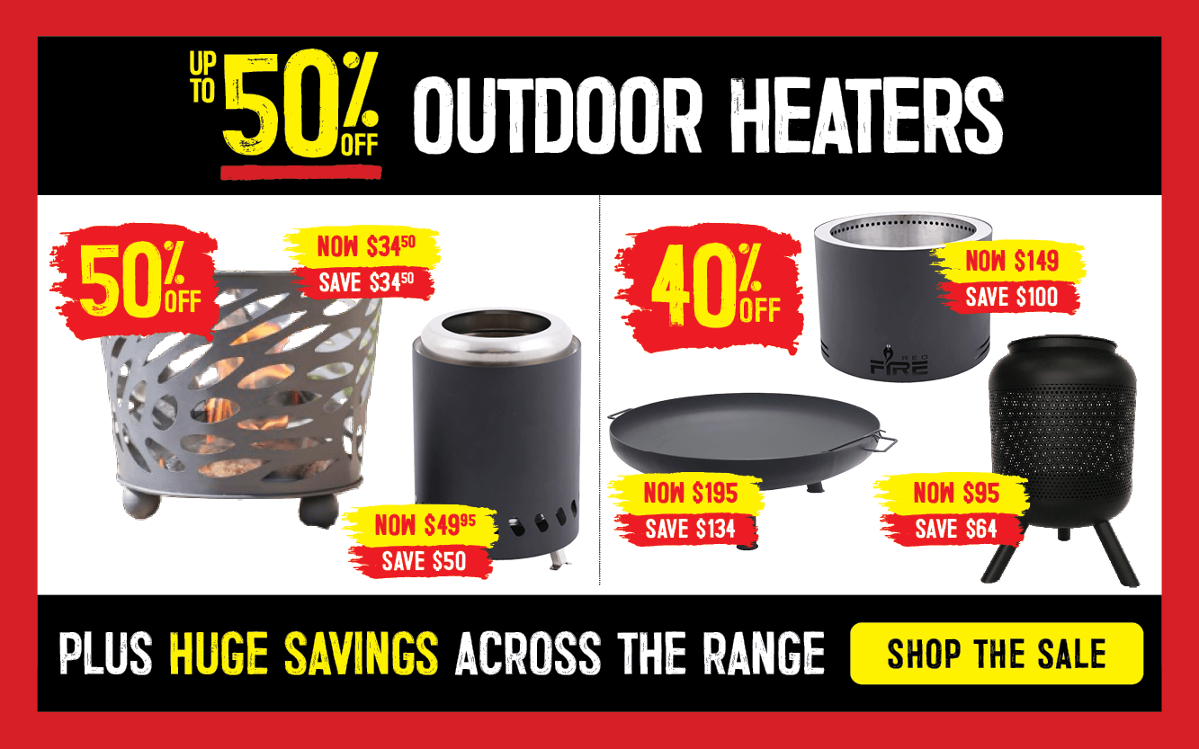 Up To 50% Off Outdoor Heaters