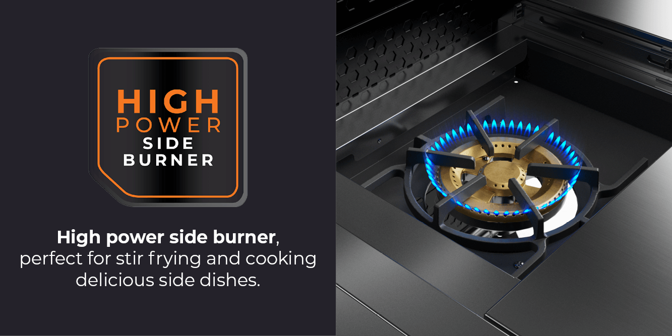 High Power Side Burner