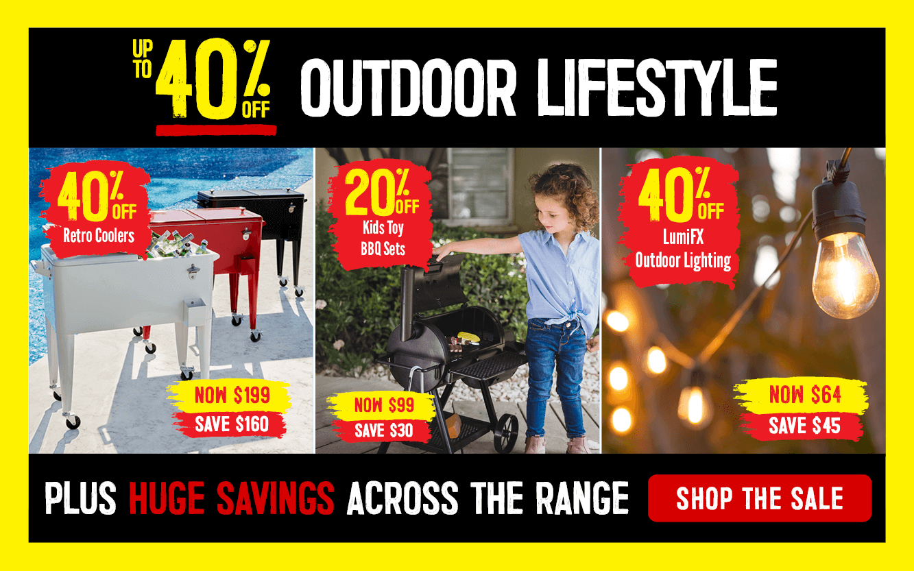 Up To 40% Off Outdoor Lifestyle