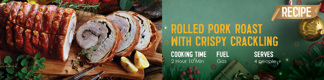 Rolled Pork Roast With Crispy Crackling Recipe