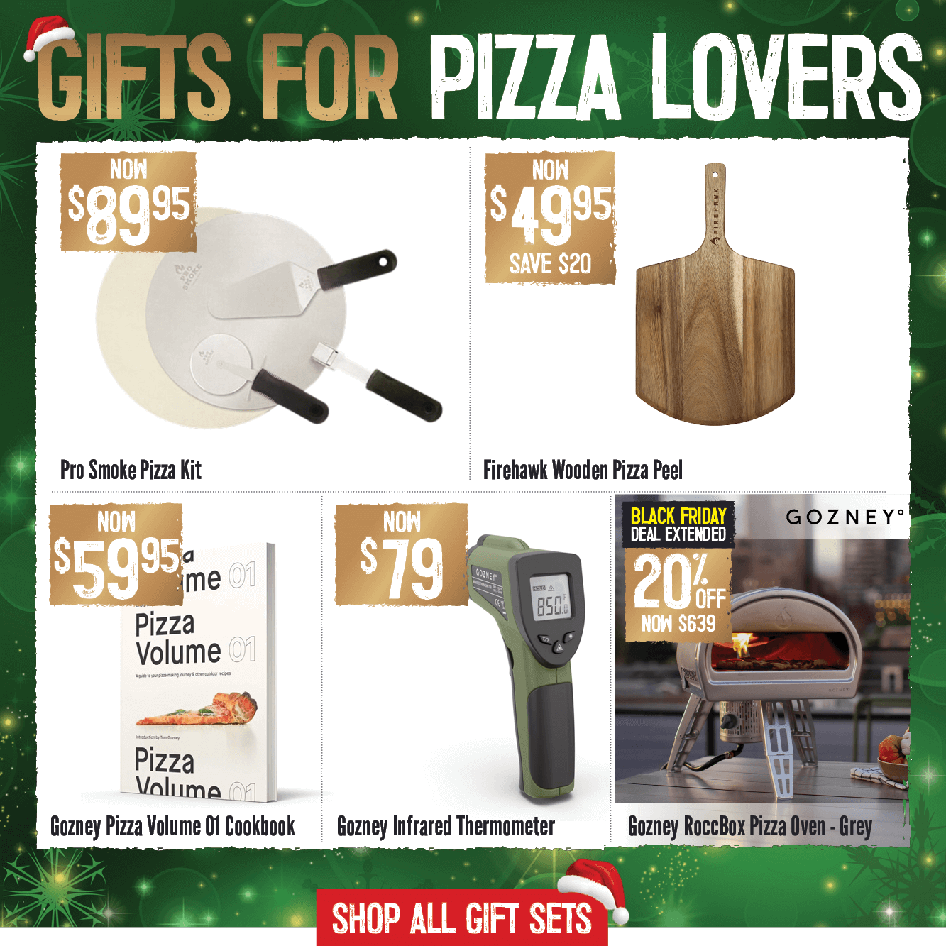 Gifts for pizza lovers