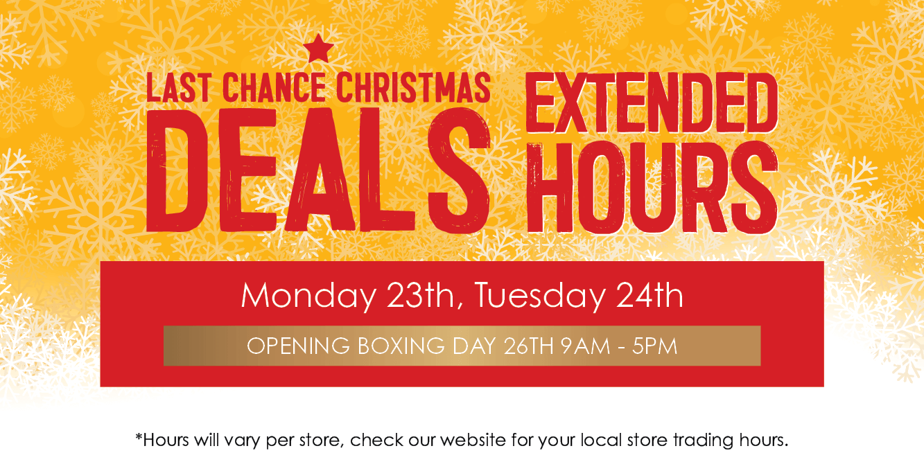 Extended hours | Store Locator