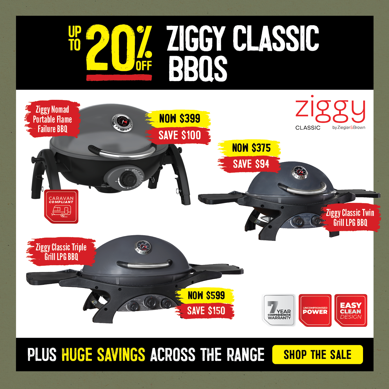 Up To 20% Off Ziggy Classic BBQs