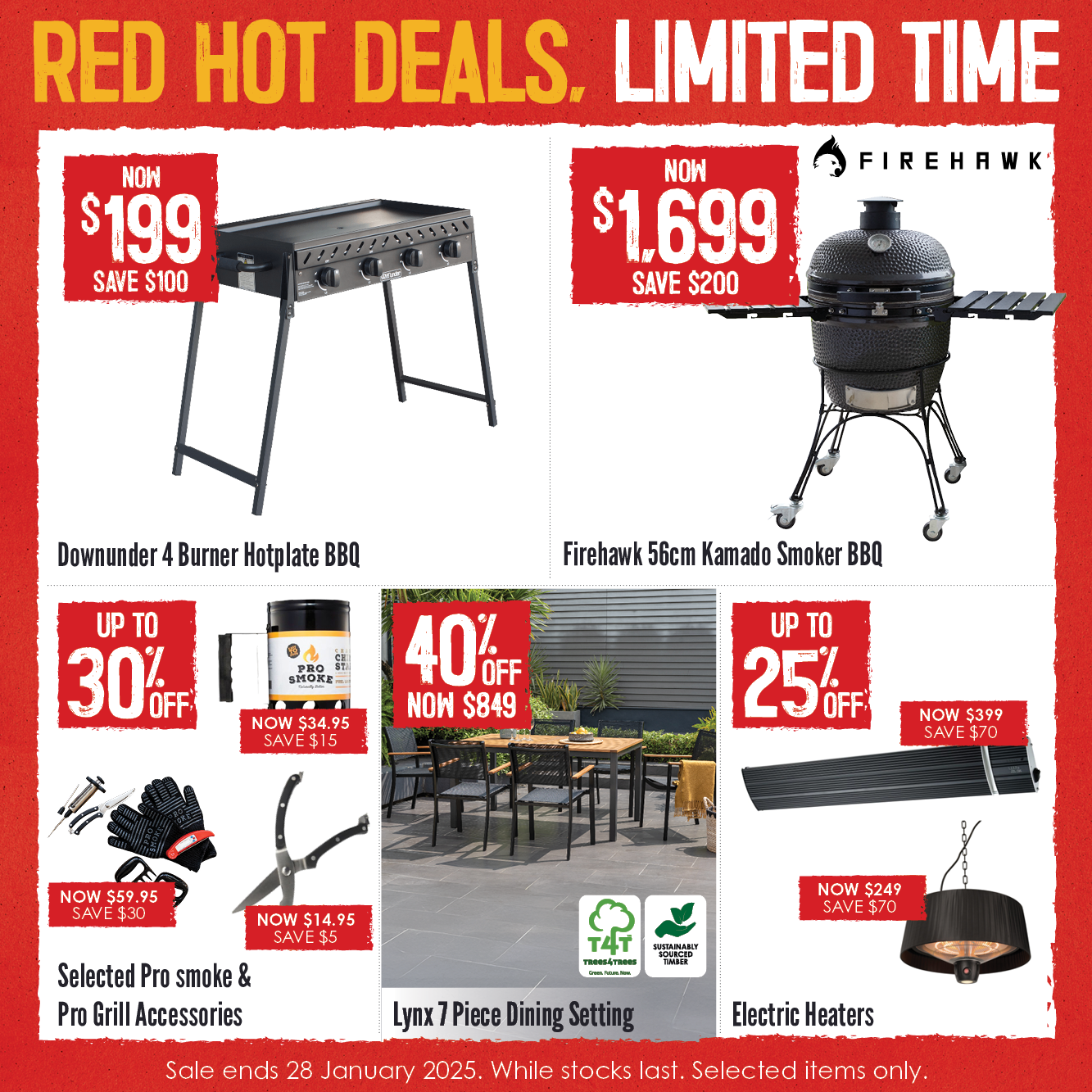 Red Hot Deals | Limited Time