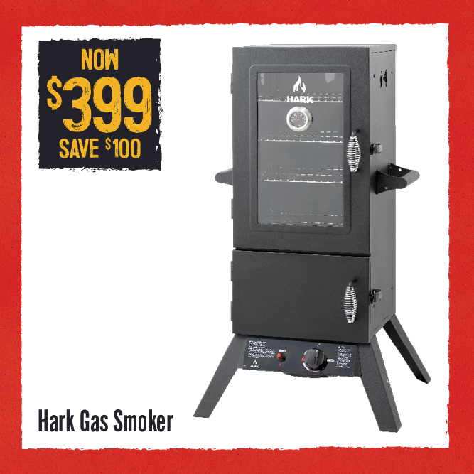 Now $399 Save $100 Hark Gas Smoker