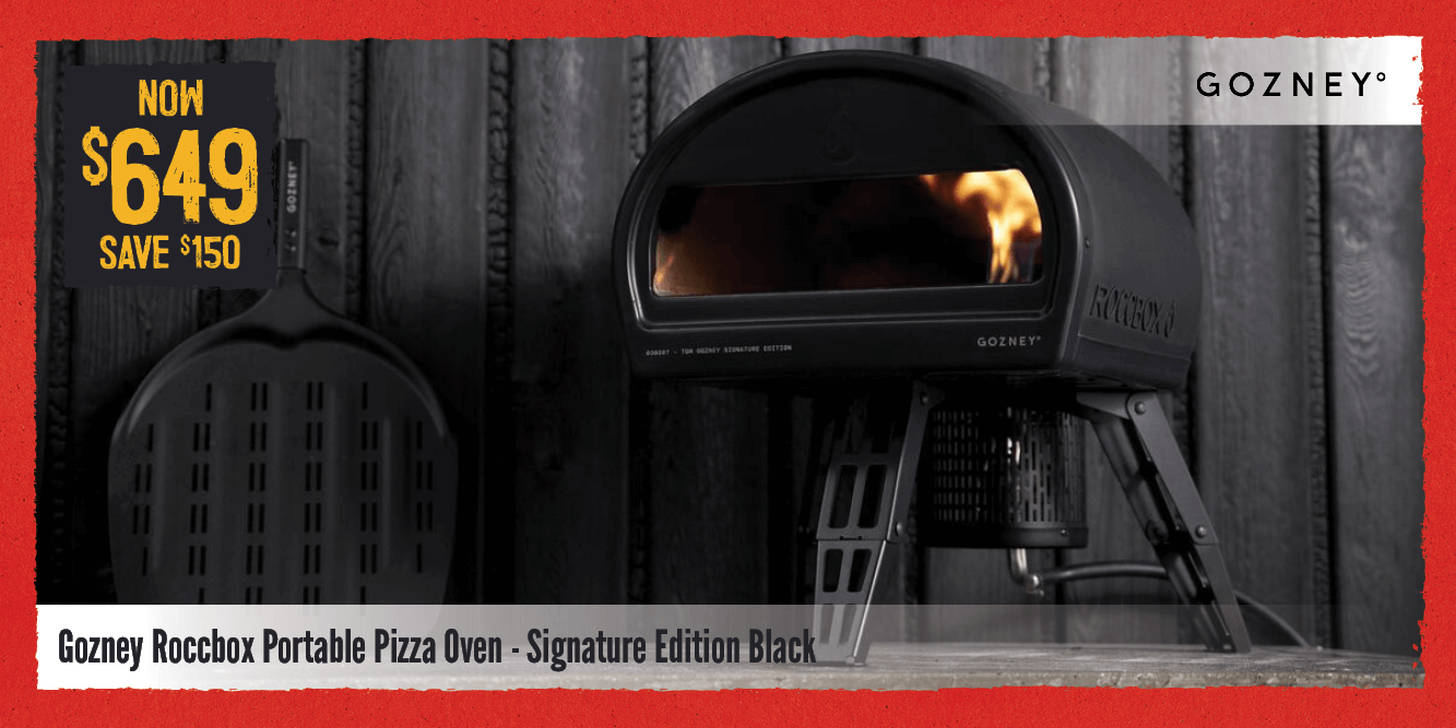 Now $649 Save $150 Gozney Roccbox Portable Pizza Oven