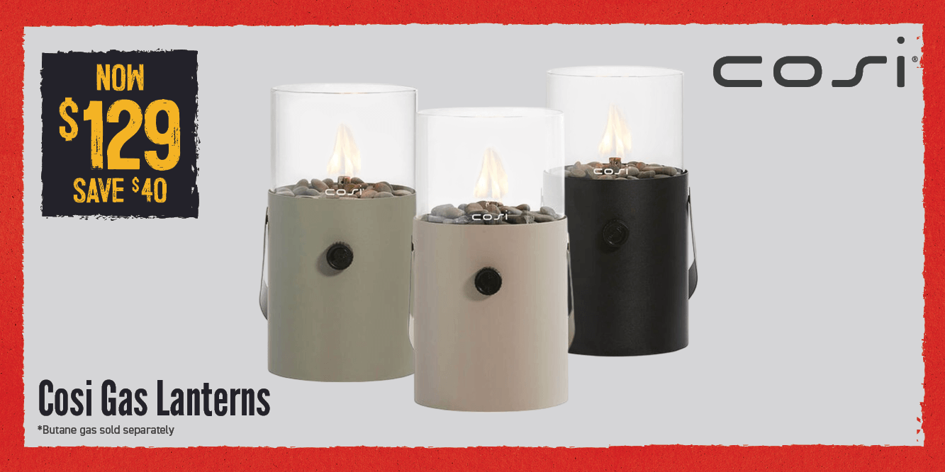 Now $129 Save $40 Cosi Gas Lanterns