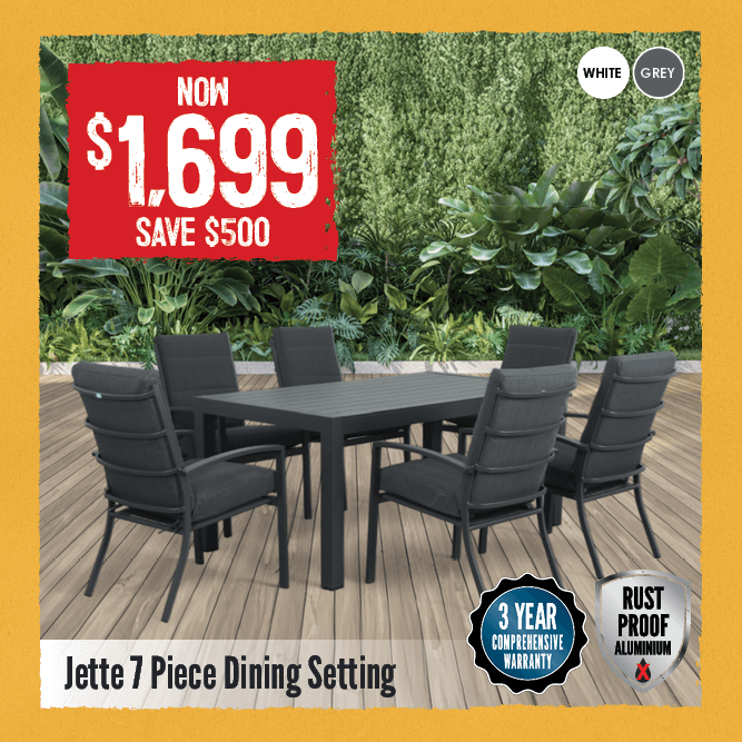 Now $1699 Save $500 Jette 7 Piece Dining Setting