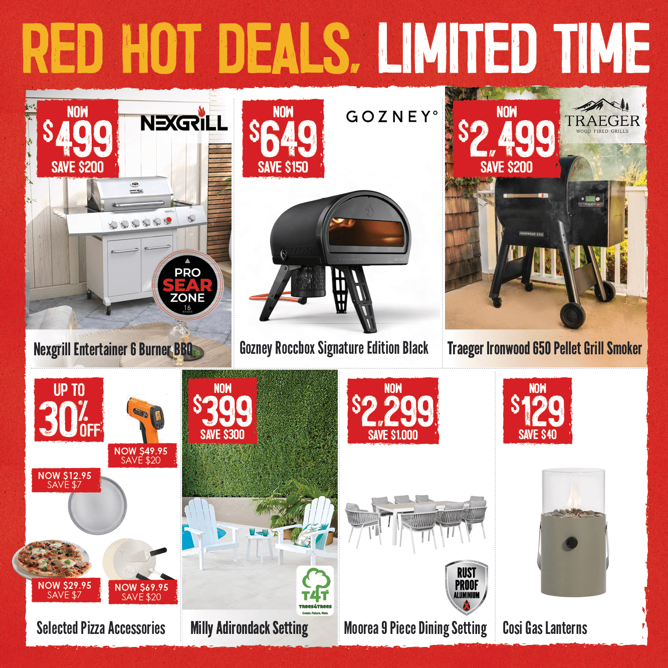 Red Hot Deals | Limited Time