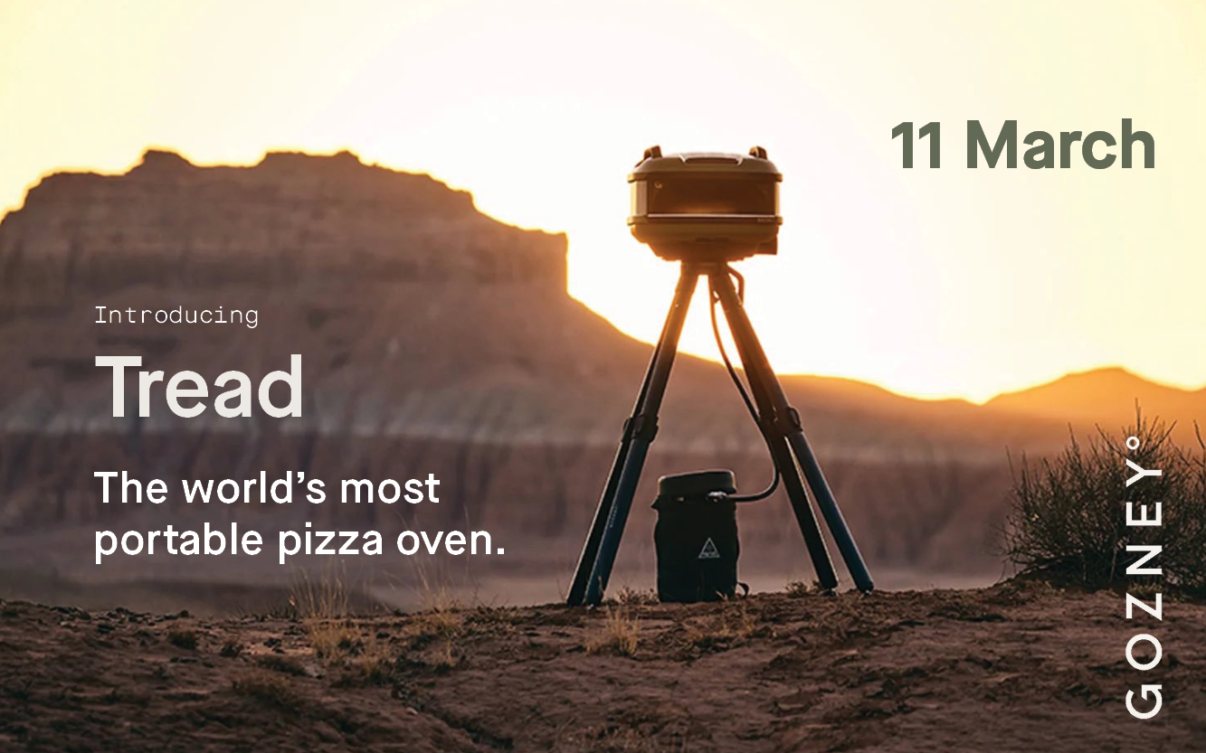 Introducing TREAD "The world's most portable pizza oven"