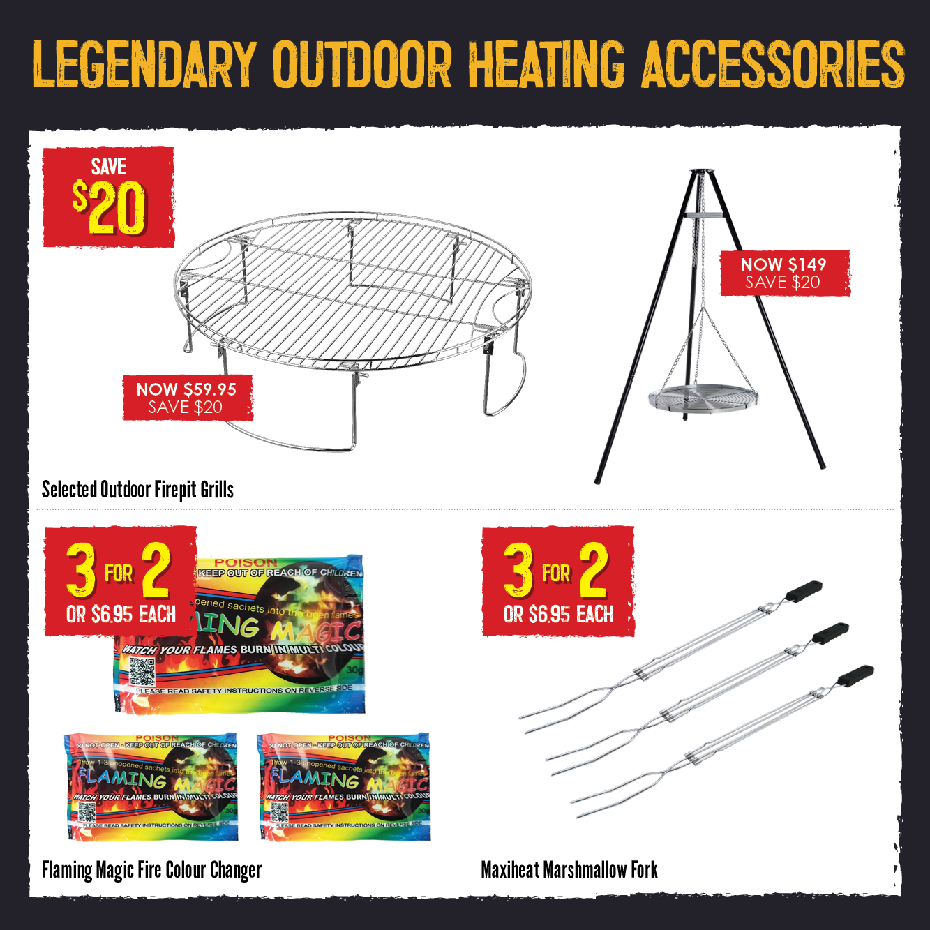 Legendary Outdoor Heating Accessories