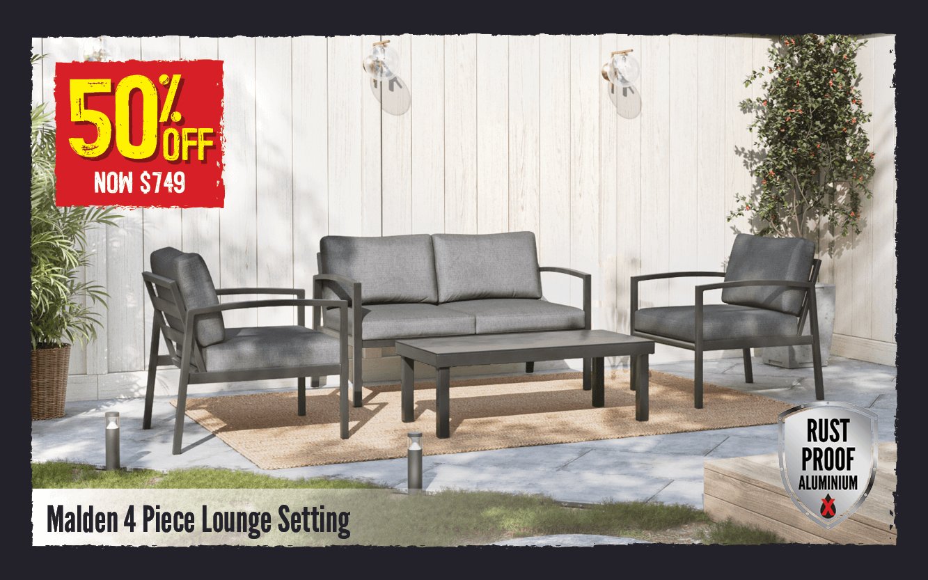 Now $749 50% Off Malden 4 Piece Louge Setting