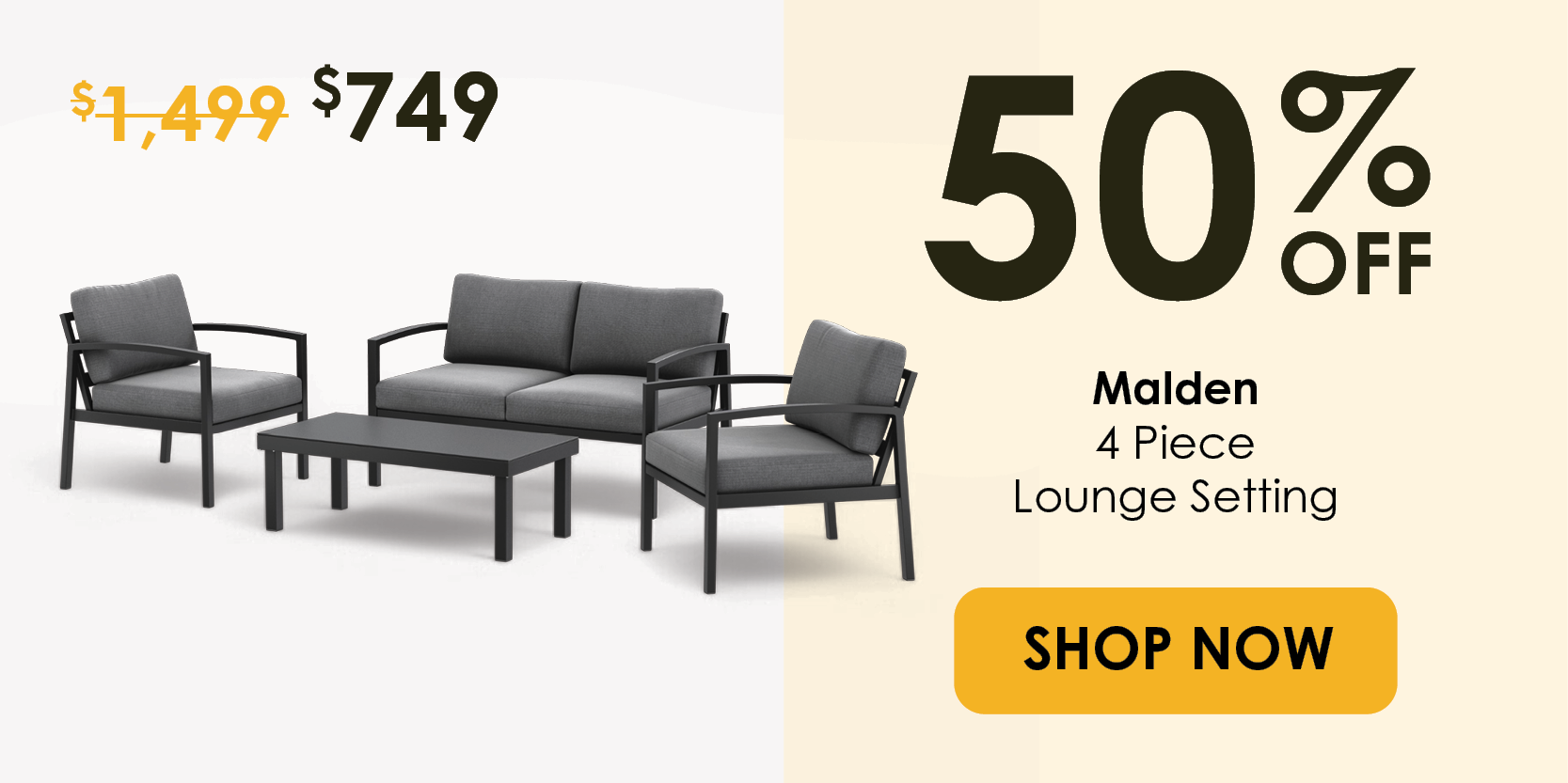 Now $749 50% Off Malden Setting | Shop Now