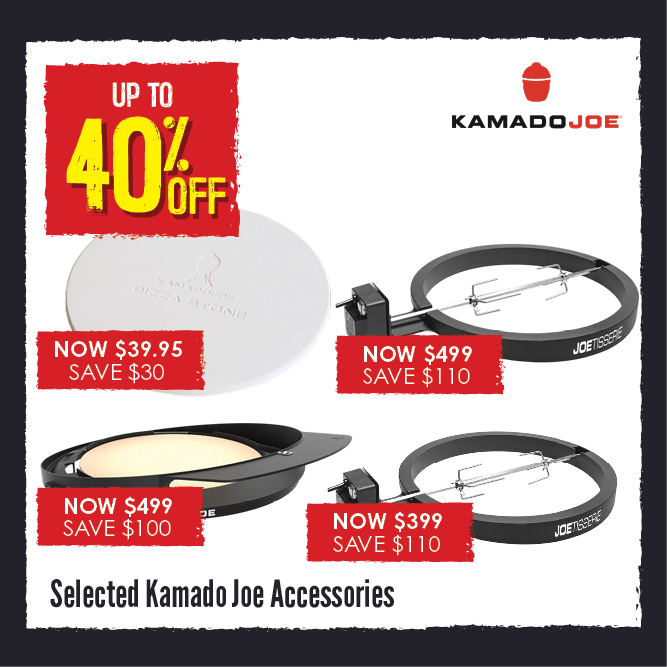 Up To 40% Off Selected Kamado Joe Accessories