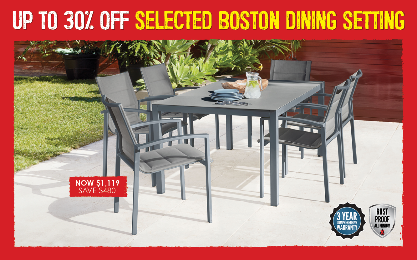 Up to 30% Off Boston Dining Setting