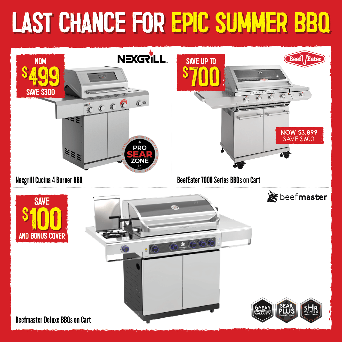 Last Chance For Epic Summer BBQs