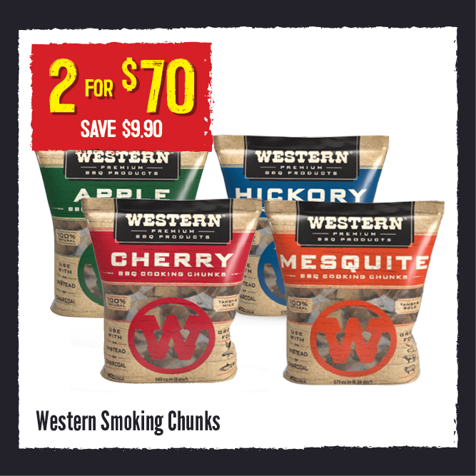 2 For $70 Western Smoking Chunks