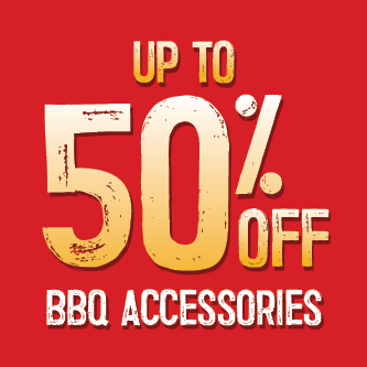 Up to 50% Off BBQ Accessories