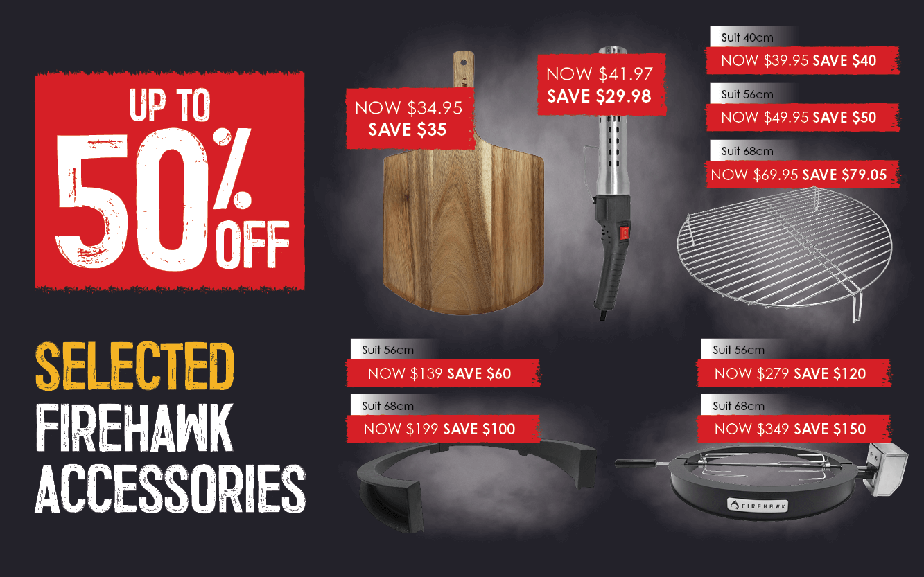 Up to 50% Off Selected Firehawk Accessories