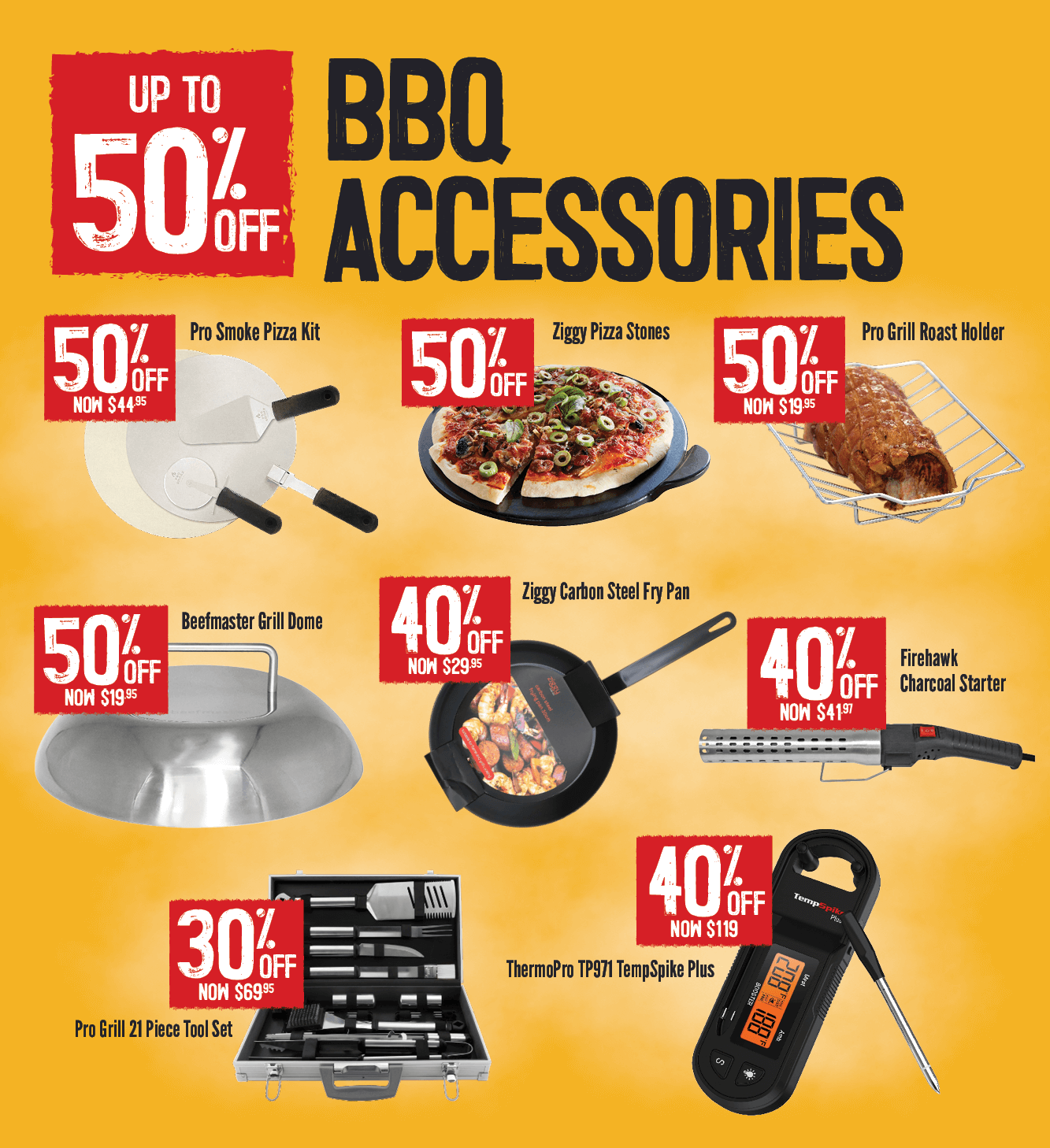 Up To 50% Off BBQ Accessories | Shop Now