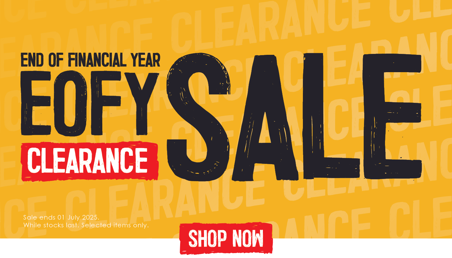 EOFY Clearance Sale | Shop Now