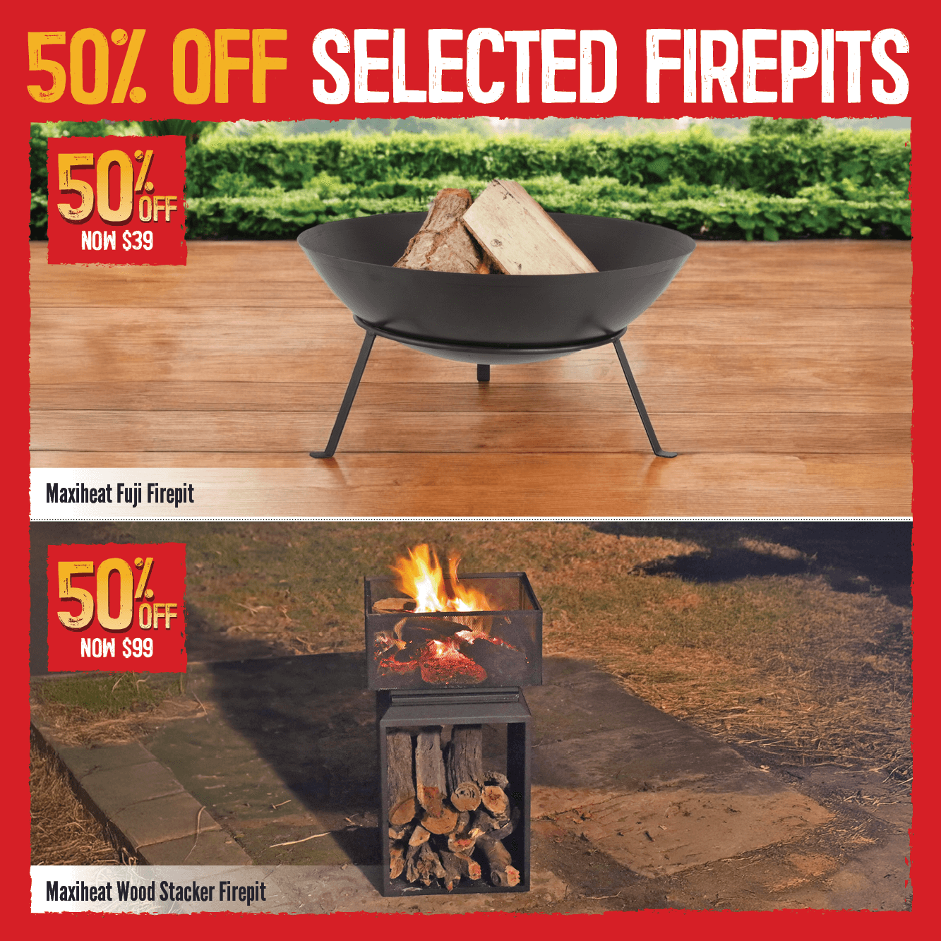 50% Off Selected Firepits | Shop Now