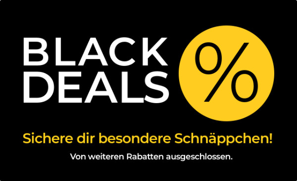 Bild: BLACK DEALS – Sichere Dir besondere Schnäppchen