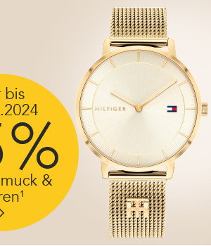 Bild: 25% auf Schmuck & Uhren bis 08.12.24