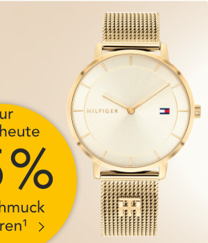 Bild: 25% auf Schmuck & Uhren nur noch heute