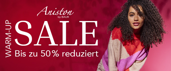 Bild: Aniston Warm-up Sale – Bis zu 50% reduziert