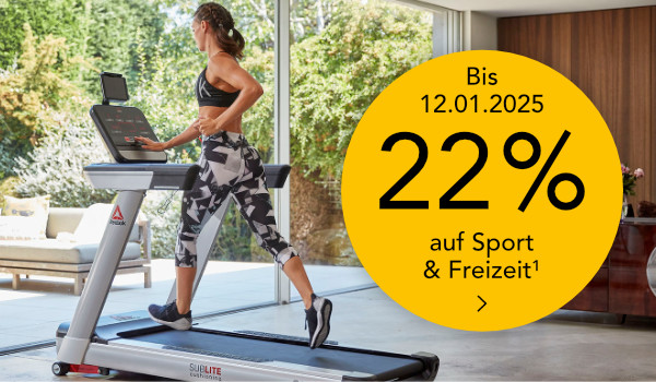 Bild: Bis zum 12.01.2025 – 22% auf Sport und Freizeit