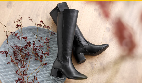 Bild: Stretchstiefel z. B. von ANISTON SHOES